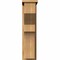 Ekena Millwork Monterey Smooth Corbel w/Backplate, Western Red Cedar, 7 1/2"W x 14"D x 30"H COR08X14X30MON01SWR - alternate 2